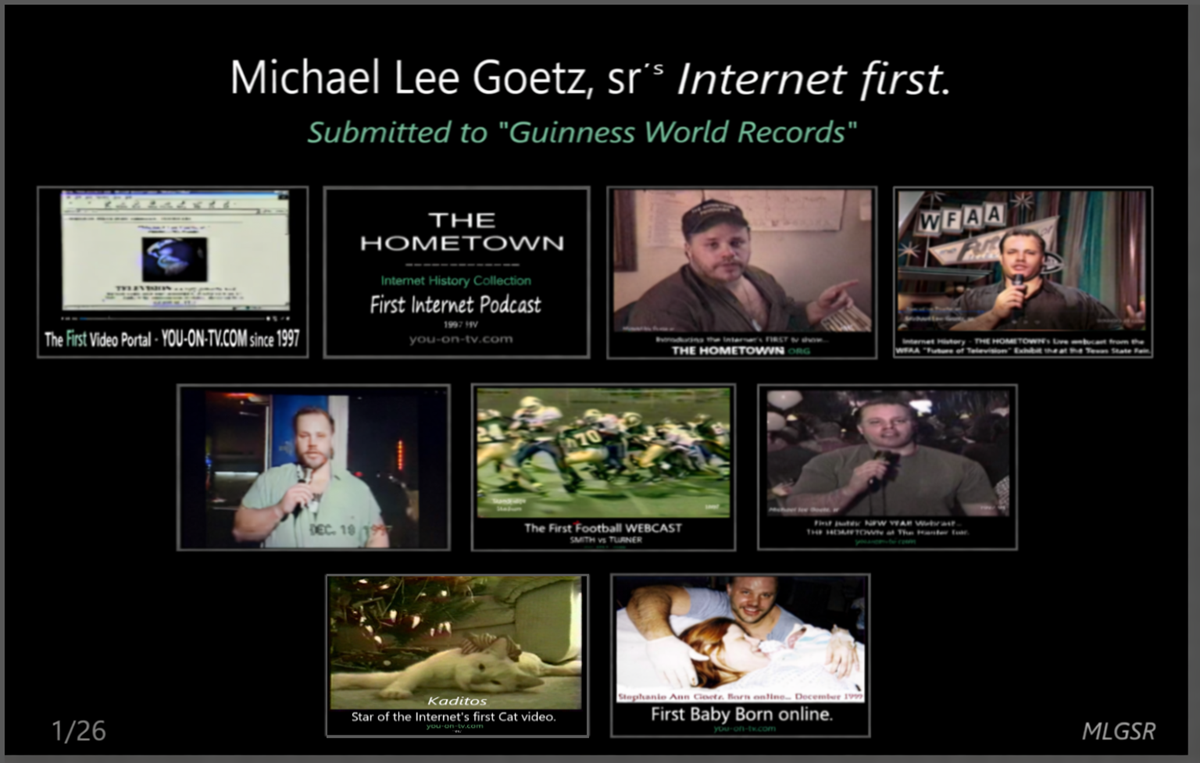 Guinness World Records submissions overview collage from You-On-Tv.com